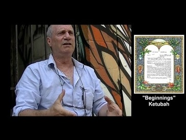 Artist in Pardes Hanna-Karkur - Howard Fox Talkie 3 of 6 - Starting his Ketubah Business